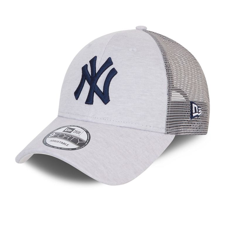 Gorras New Era Mlb Grises - New York Yankees Home Field 9FORTY Trucker 01469FYTH